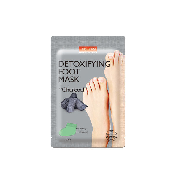 Purederm Detoxifying Foot Mask Charcoal