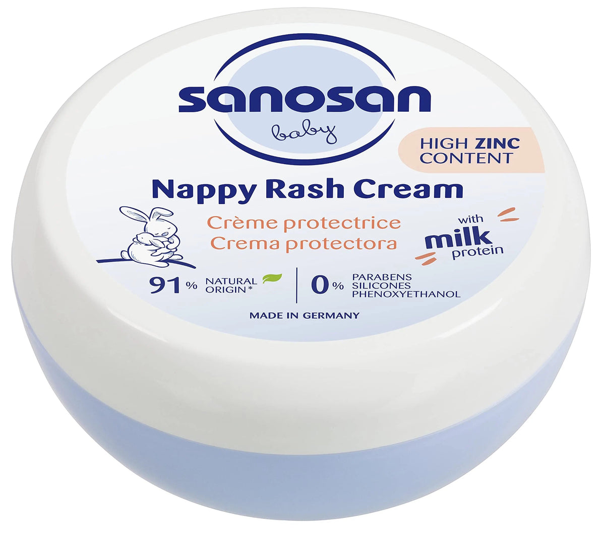 Sanosan Baby Nappy Rash Cream with Zinc 150ml